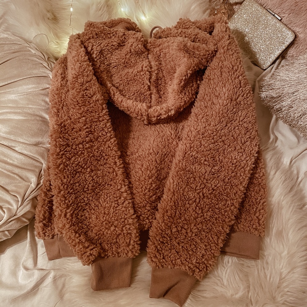 Teddy Bear Hooded Jacket 🧸